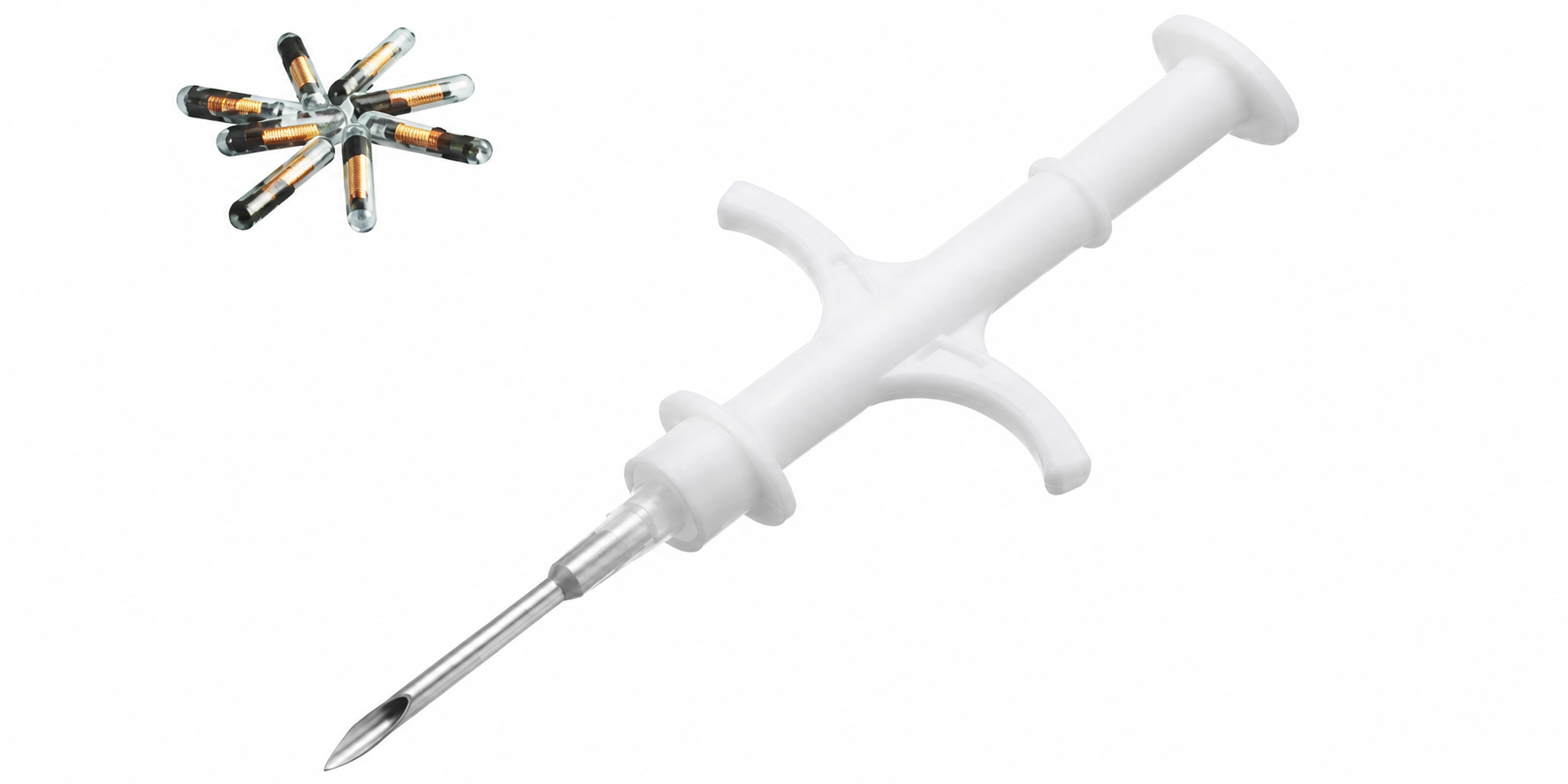 134.2 kHz Glass Tags with Syringe
